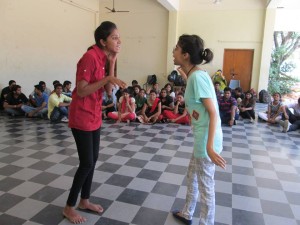 Workshop at Bhavan’s Vivekananda College, Sainikpuri